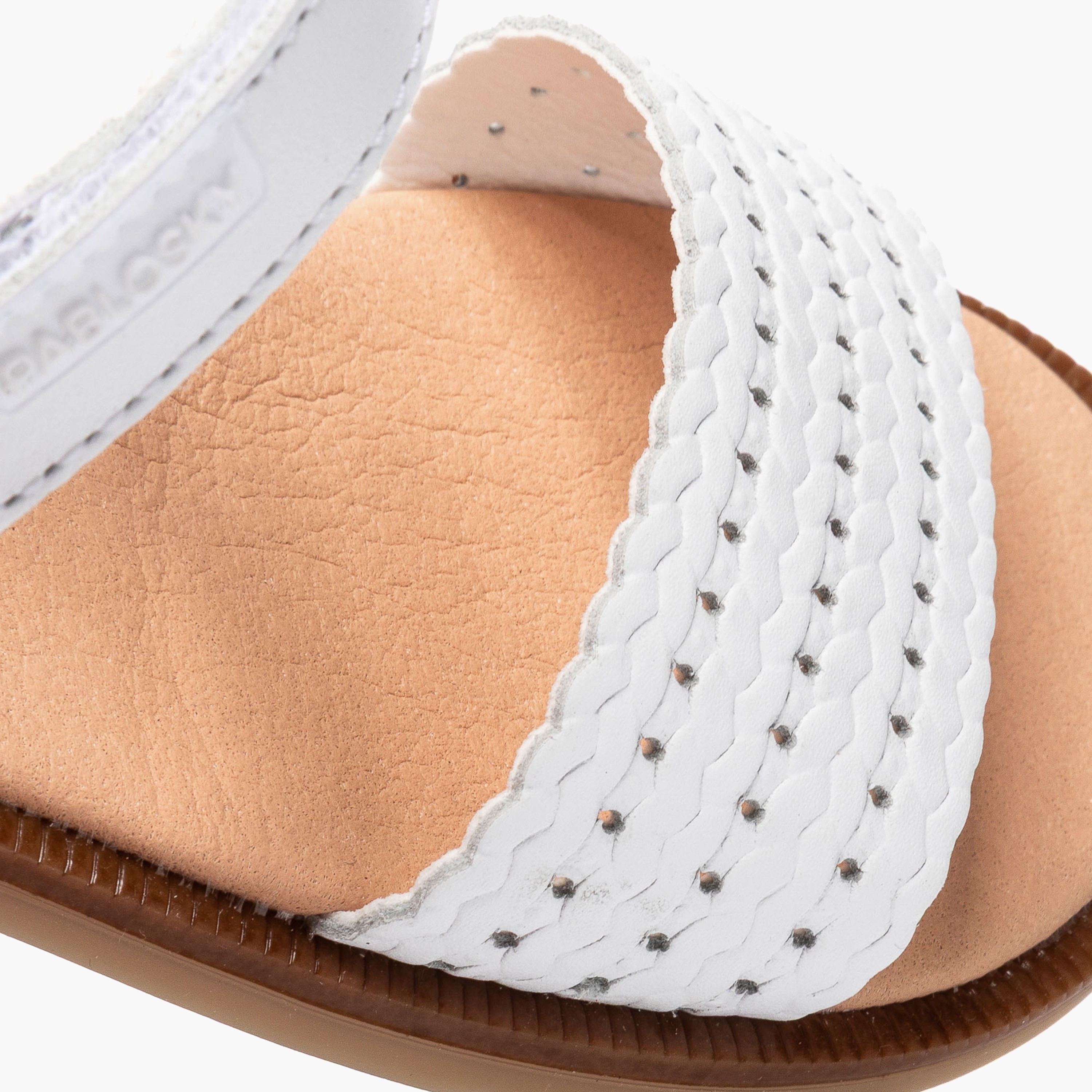 صندل جلد بشريط إغلاق لاصق للبنات من بابلوسكي-girls-shoes-sandals-image-7