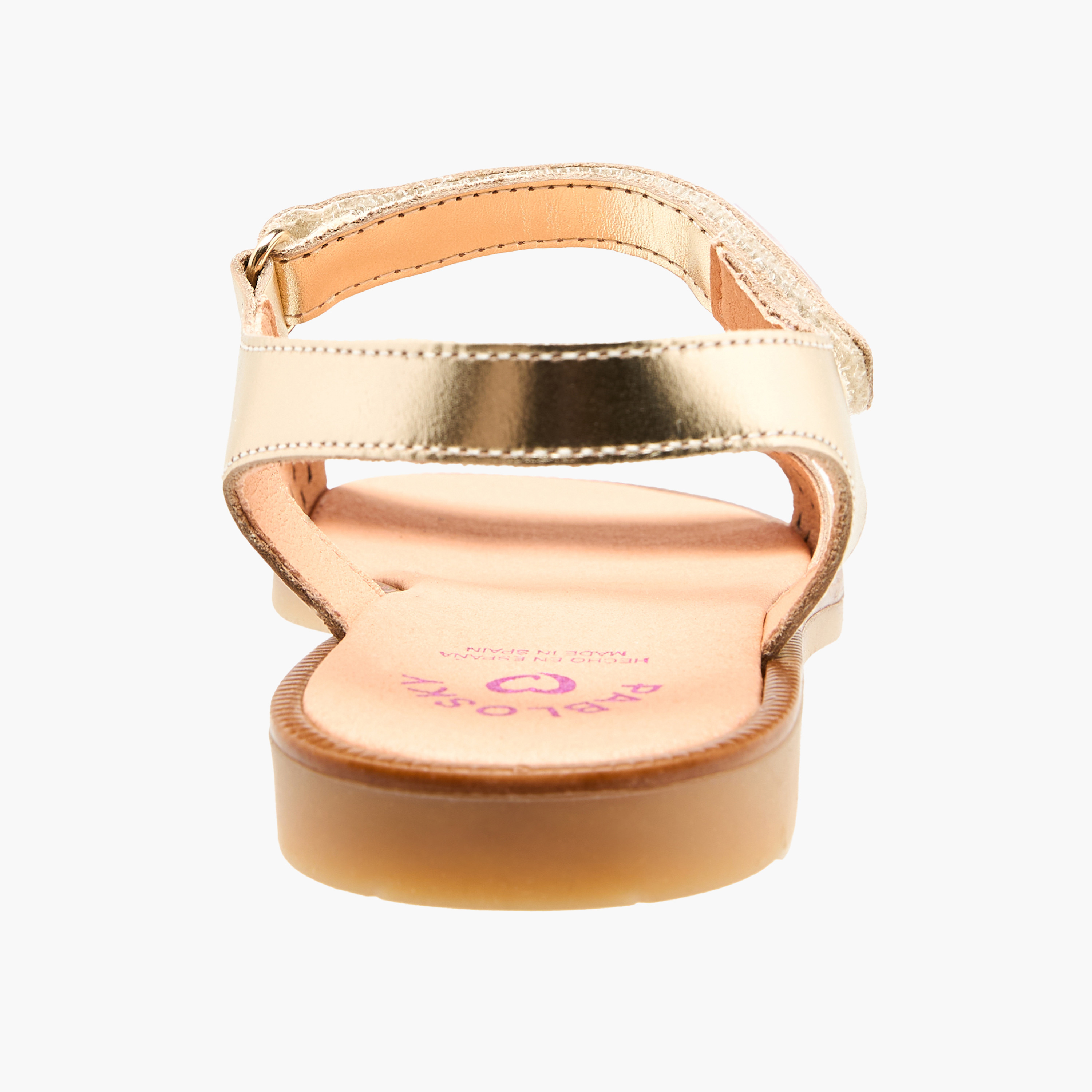 Pablosky Girls Heart Cutout Detail Hook & Loop Sandals-girls-shoes-sandals-image-4
