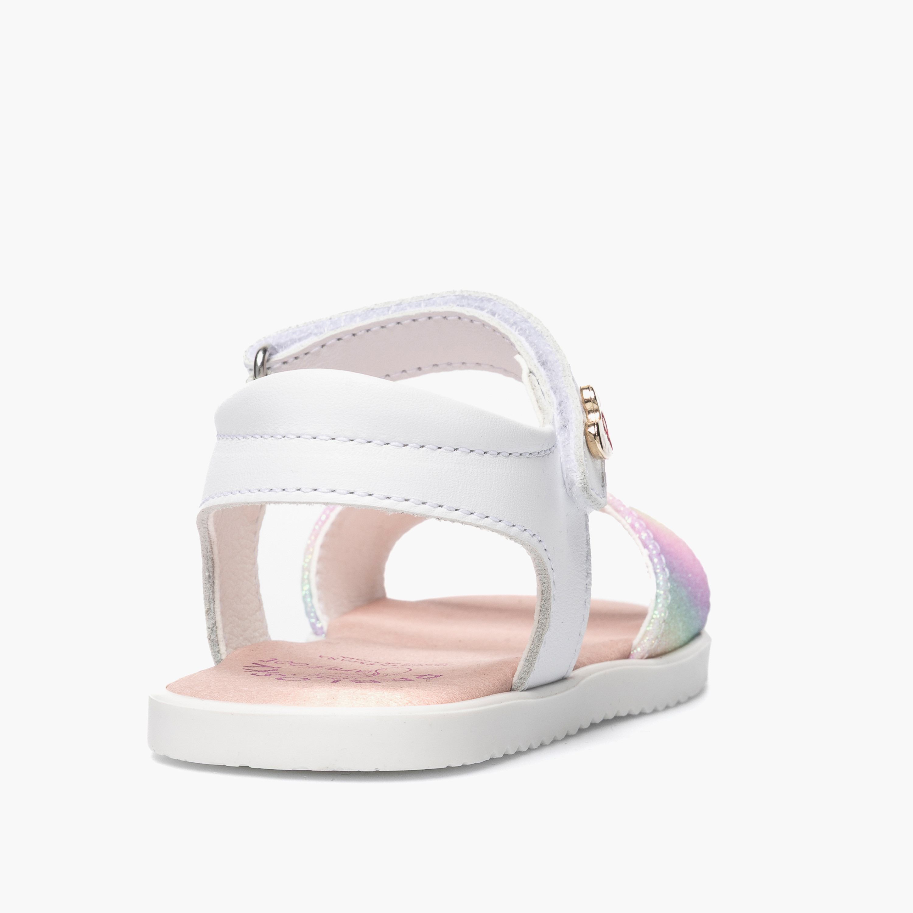 Pablosky Girls Leather Hook & Loop Strap Sandals-girls-shoes-sandals-image-3