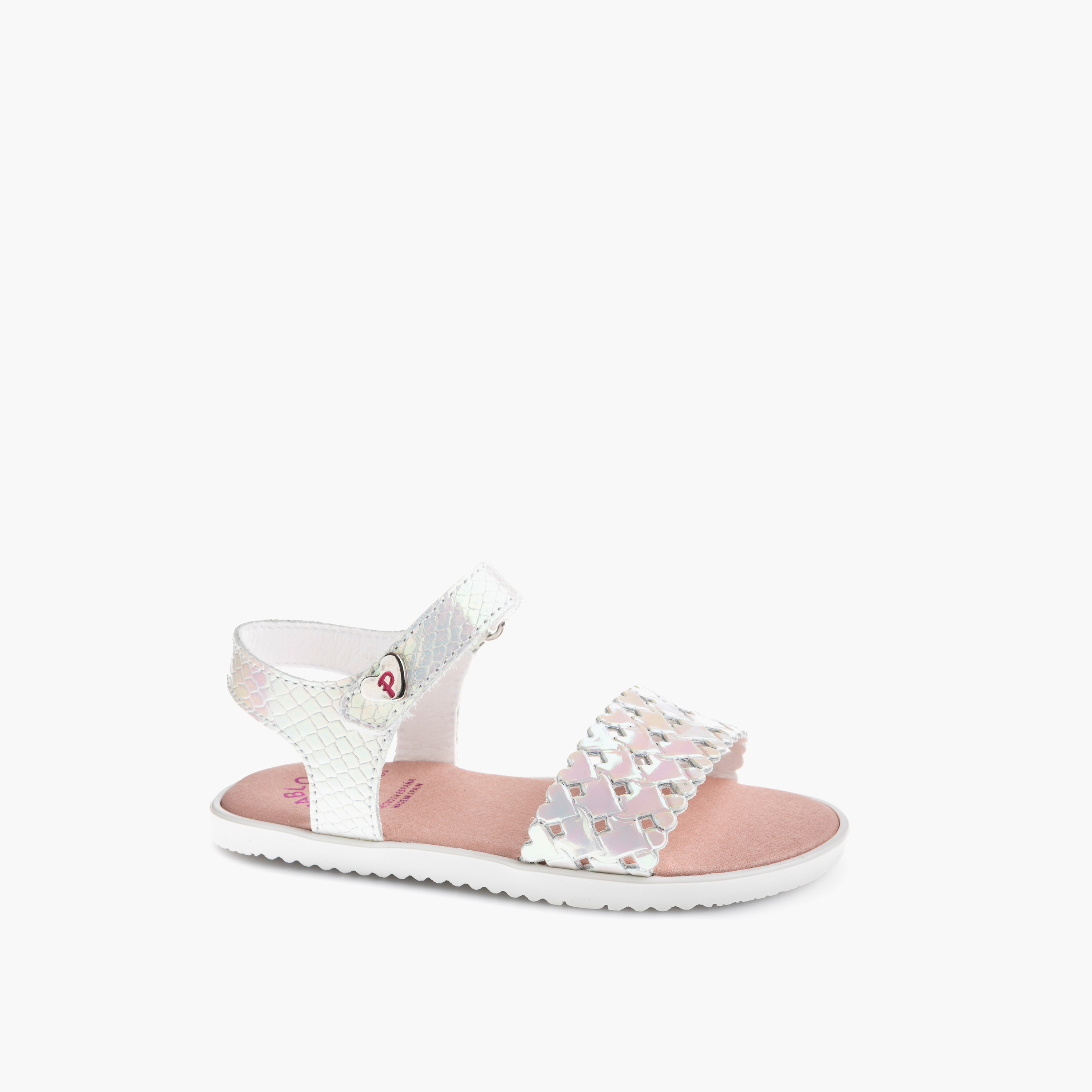 صندل مثقب بشريط إغلاق لاصق للبنات من بابلوسكي-girls-shoes-sandals-image-1
