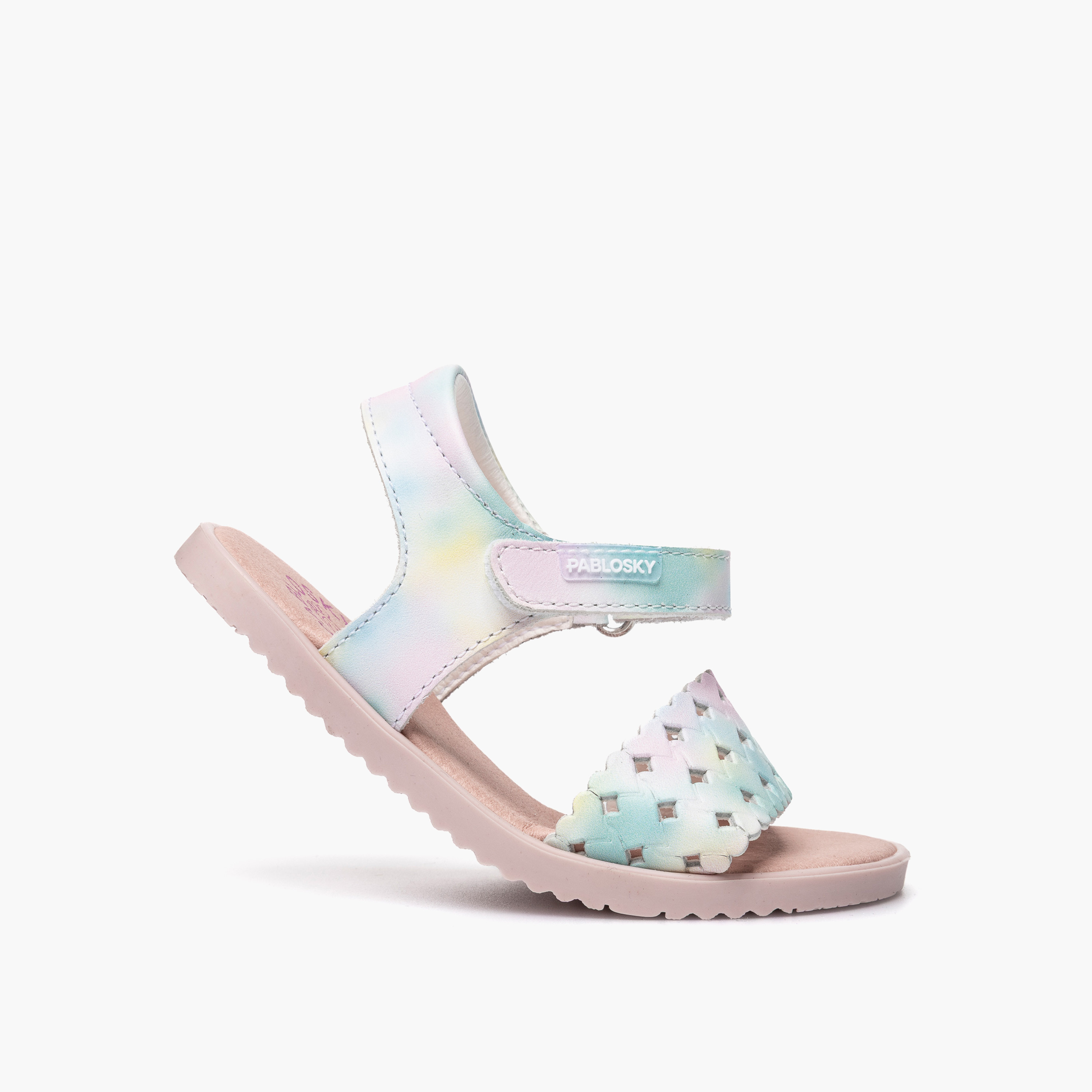 Pablosky Girls Perforated Hook & Loop Sandals-girls-shoes-sandals-image-5