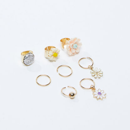 Shop Assorted Hair Rings - Set of 8 Online | Splash Bahrain Shop Assorted Hair Rings - Set of 8 Online | Splash Bahrain