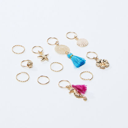 Buy Women's Assorted Hair Rings - Set of 11 Online | Centrepoint Bahrain Buy Women's Assorted Hair Rings - Set of 11 Online | Centrepoint Bahrain