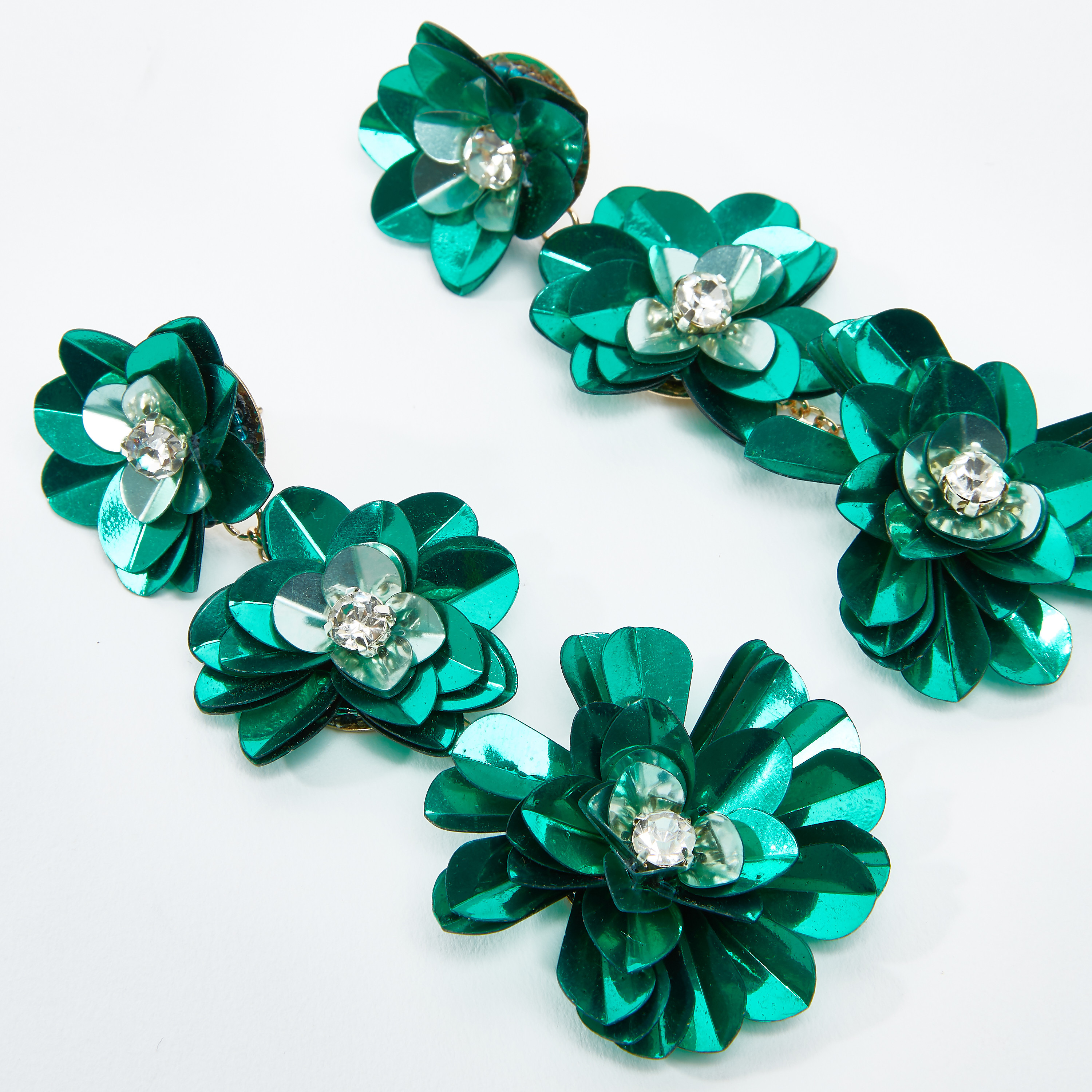 Embellished Dangling Earrings with Pushback Closure-women-watchesandjewellery-jewellery-earrings-image-3
