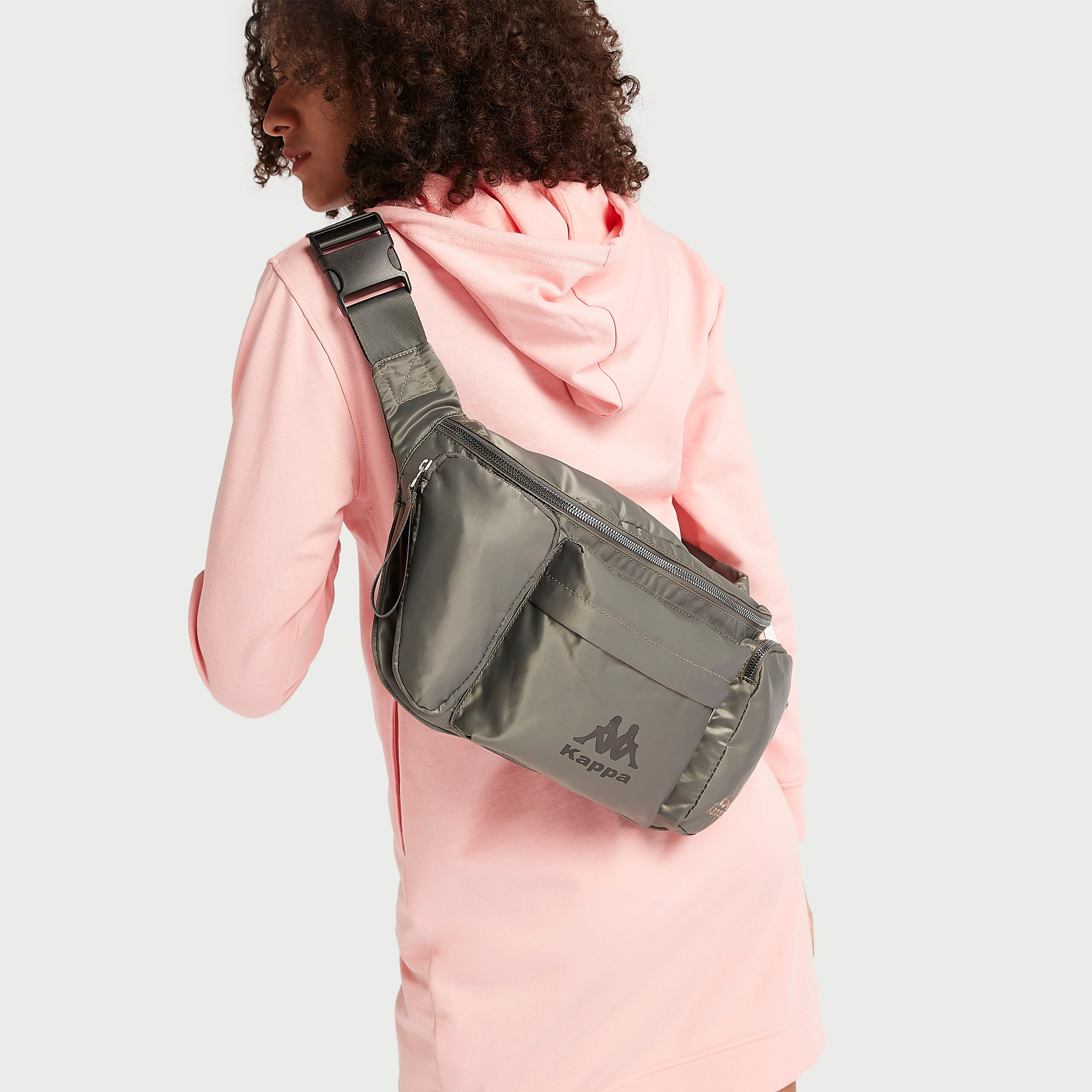 Kappa bum store bag pink