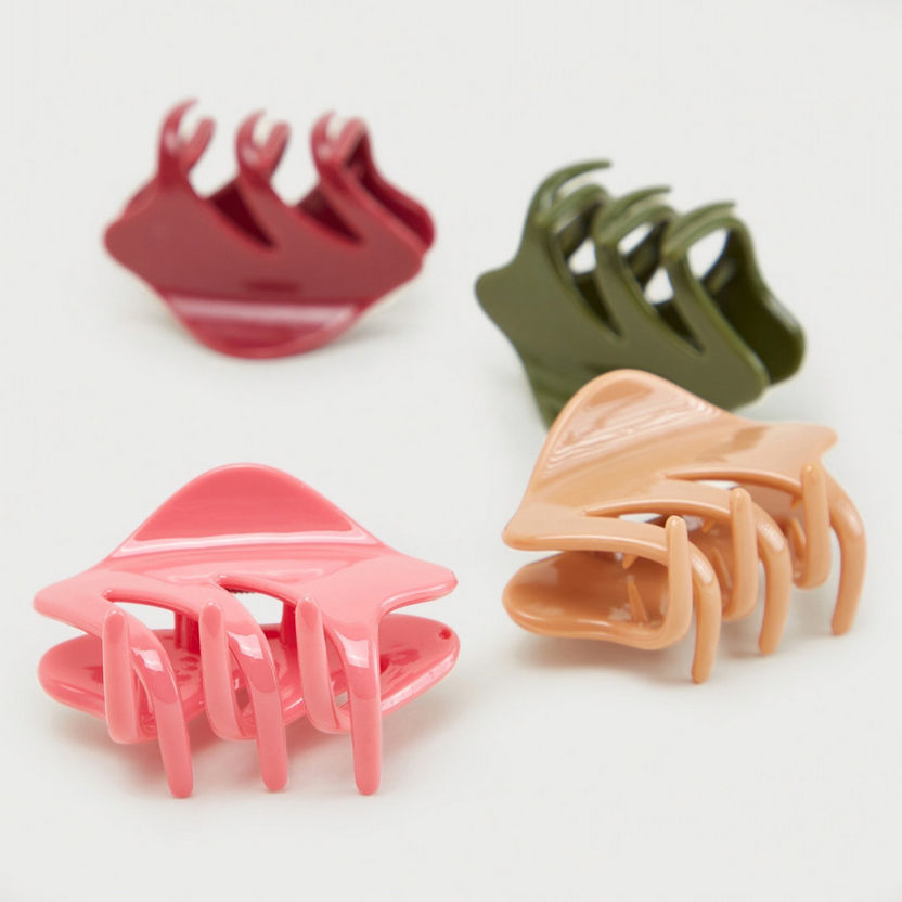 Set of 4 - Gloo Solid Hair Clamp-Hair Accessories-image-2