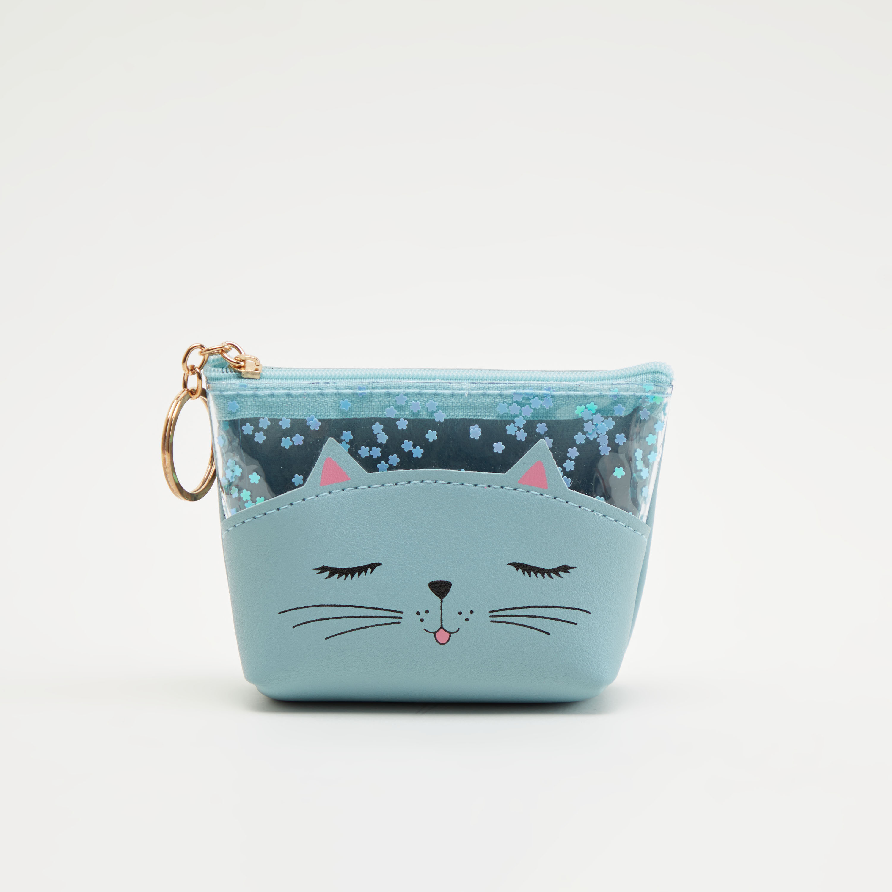 Gloo Animal Face Pouch with Zip Closure-women-bagsandwallets-wallets-image-1
