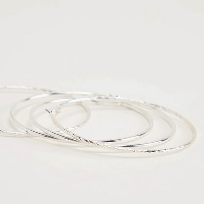 Set of 2 - Assorted Hoop Earrings-Earrings-image-4