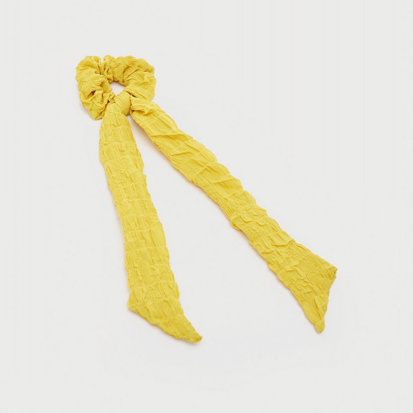 Textured Hair Tie with Knot Detail-Hair Accessories-image-3