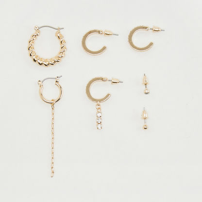 Set of 7- Assorted Embellished Earrings-Earrings-image-0