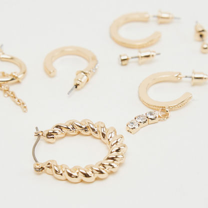 Set of 7- Assorted Embellished Earrings-Earrings-image-2