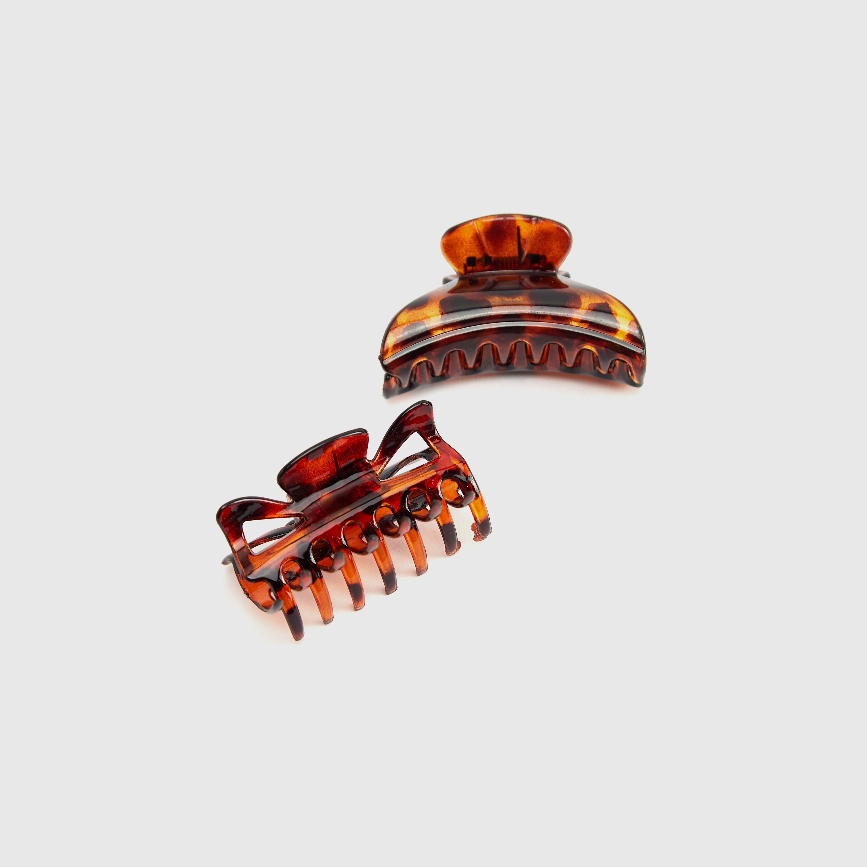 Set of 2 - Animal Print Hair Claw Clip-women-hairaccessories-clips-image-1