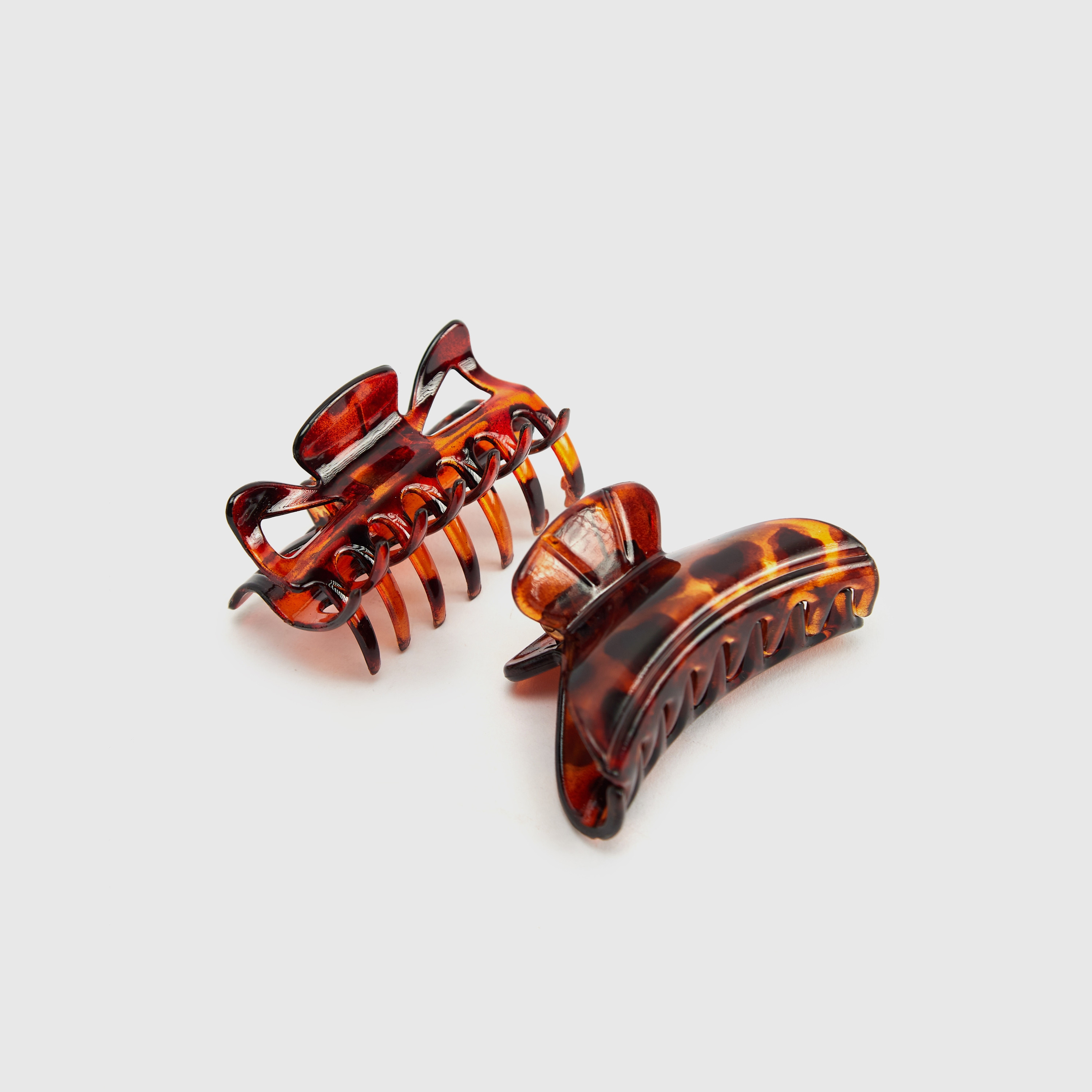 Set of 2 - Animal Print Hair Claw Clip-women-hairaccessories-clips-image-3