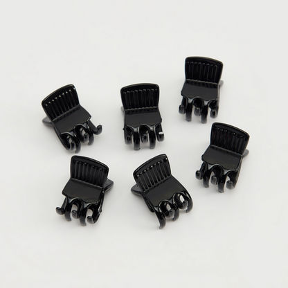 Set of 6 - Gloo Solid Hair Clamps
