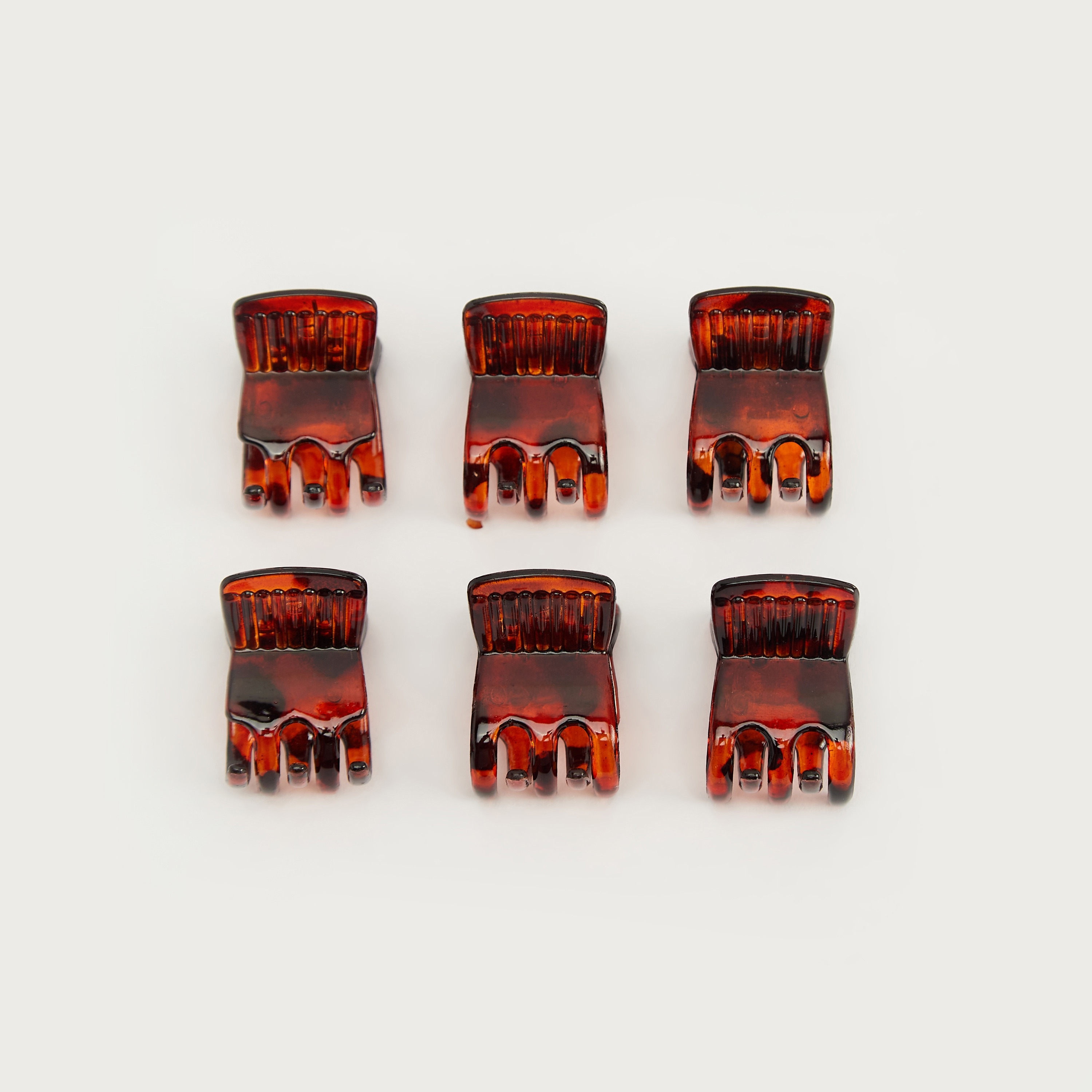 Set of 6 - Gloo Printed Hair Clamp-women-hairaccessories-clamps-image-2