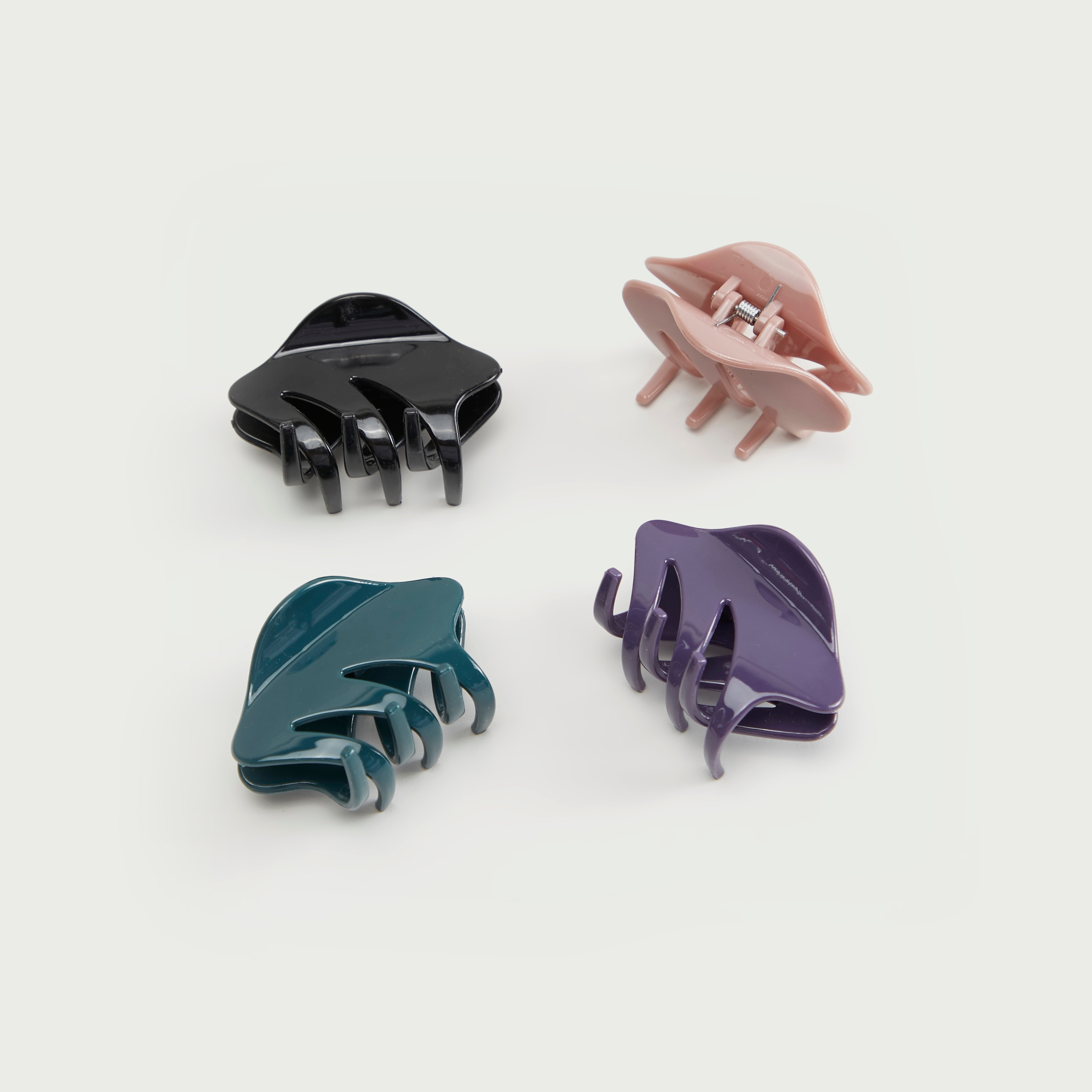 Set of 4 - Gloo Solid Hair Clamp-women-hairaccessories-clamps-image-1
