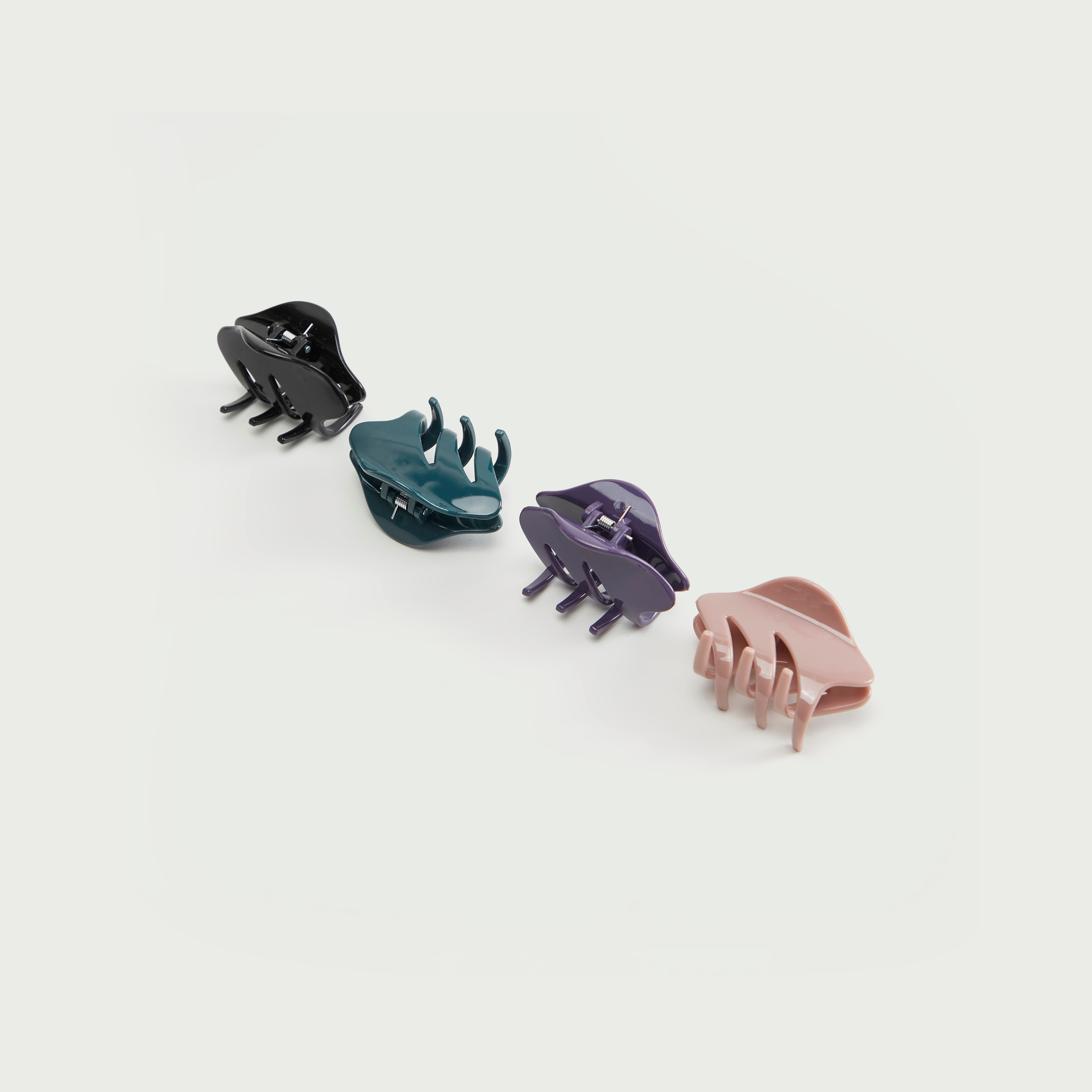 Set of 4 - Gloo Solid Hair Clamp-women-hairaccessories-clamps-image-4