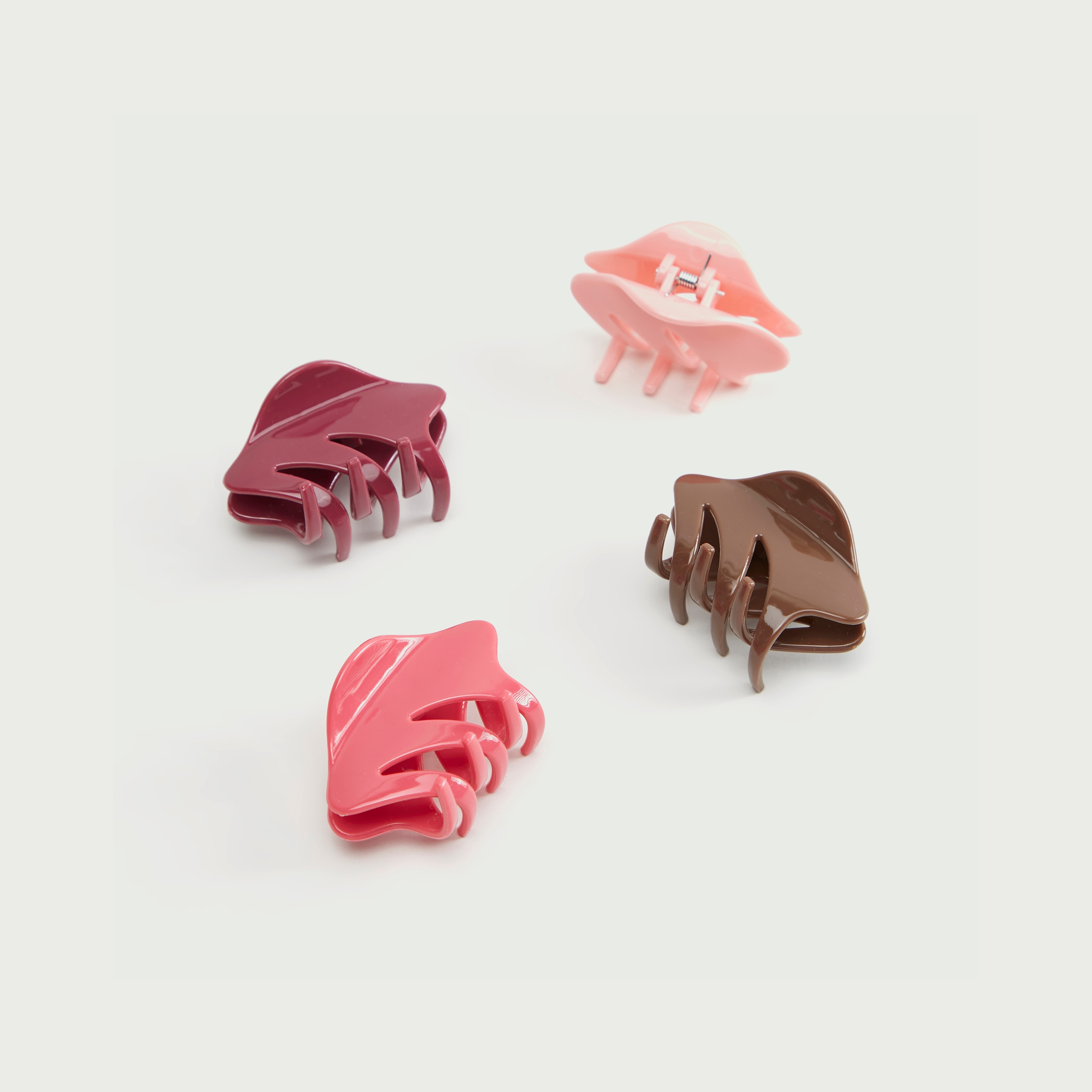 Set of 4 - Gloo Solid Hair Clamp-women-hairaccessories-clamps-image-1
