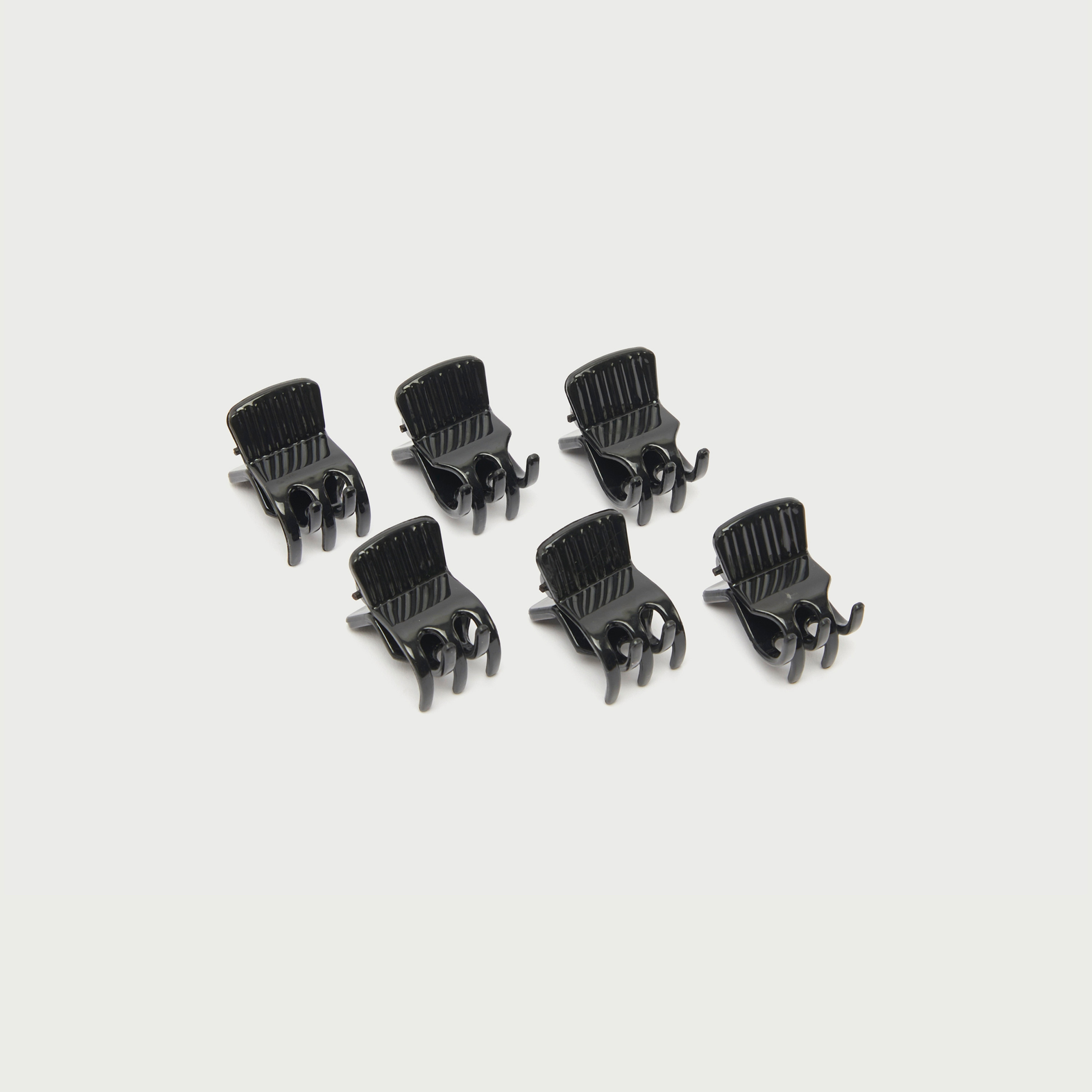 Set of 6 - Gloo Solid Hair Clamps-women-hairaccessories-clamps-image-2