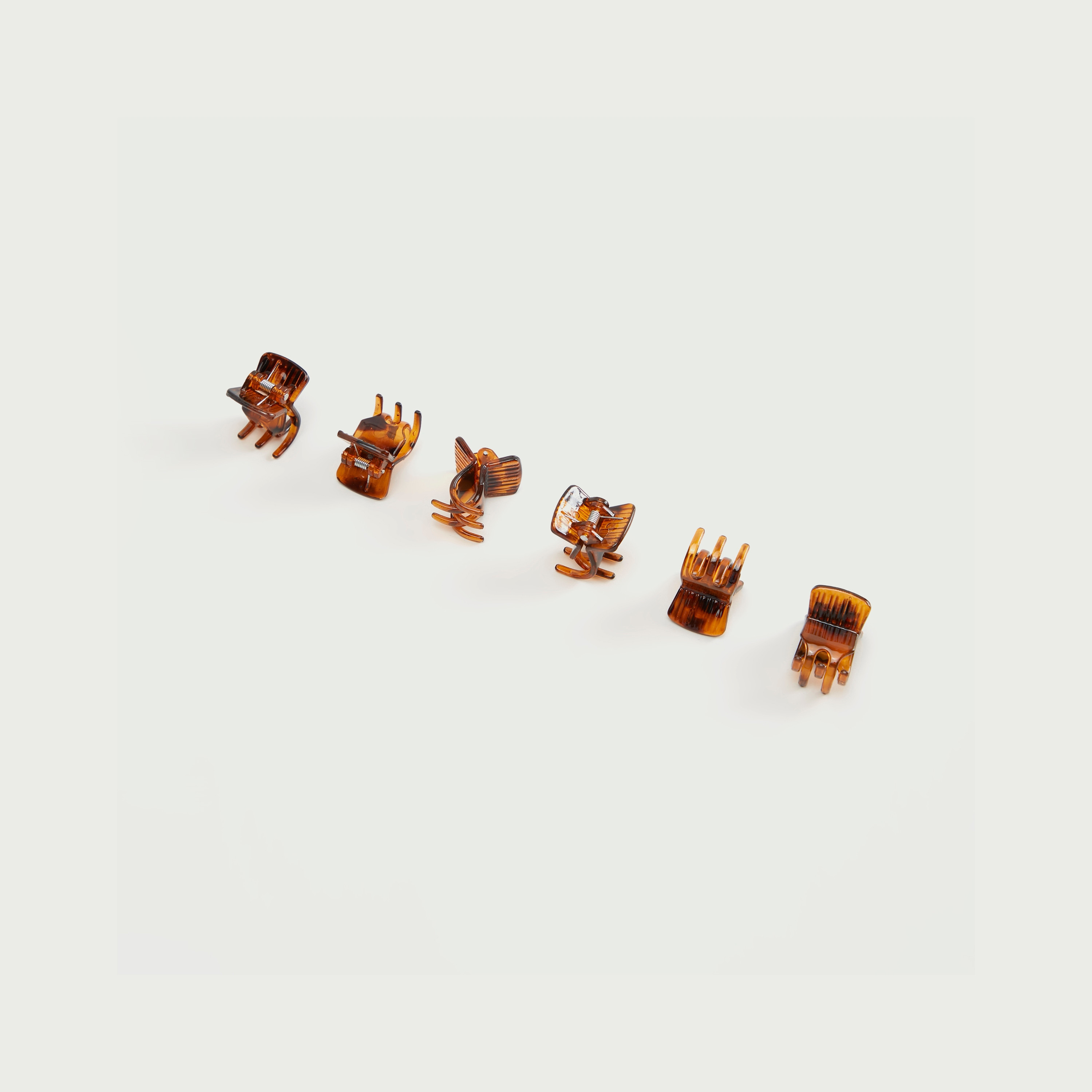 Set of 6 - Gloo Printed Hair Clamp-women-hairaccessories-clamps-image-4