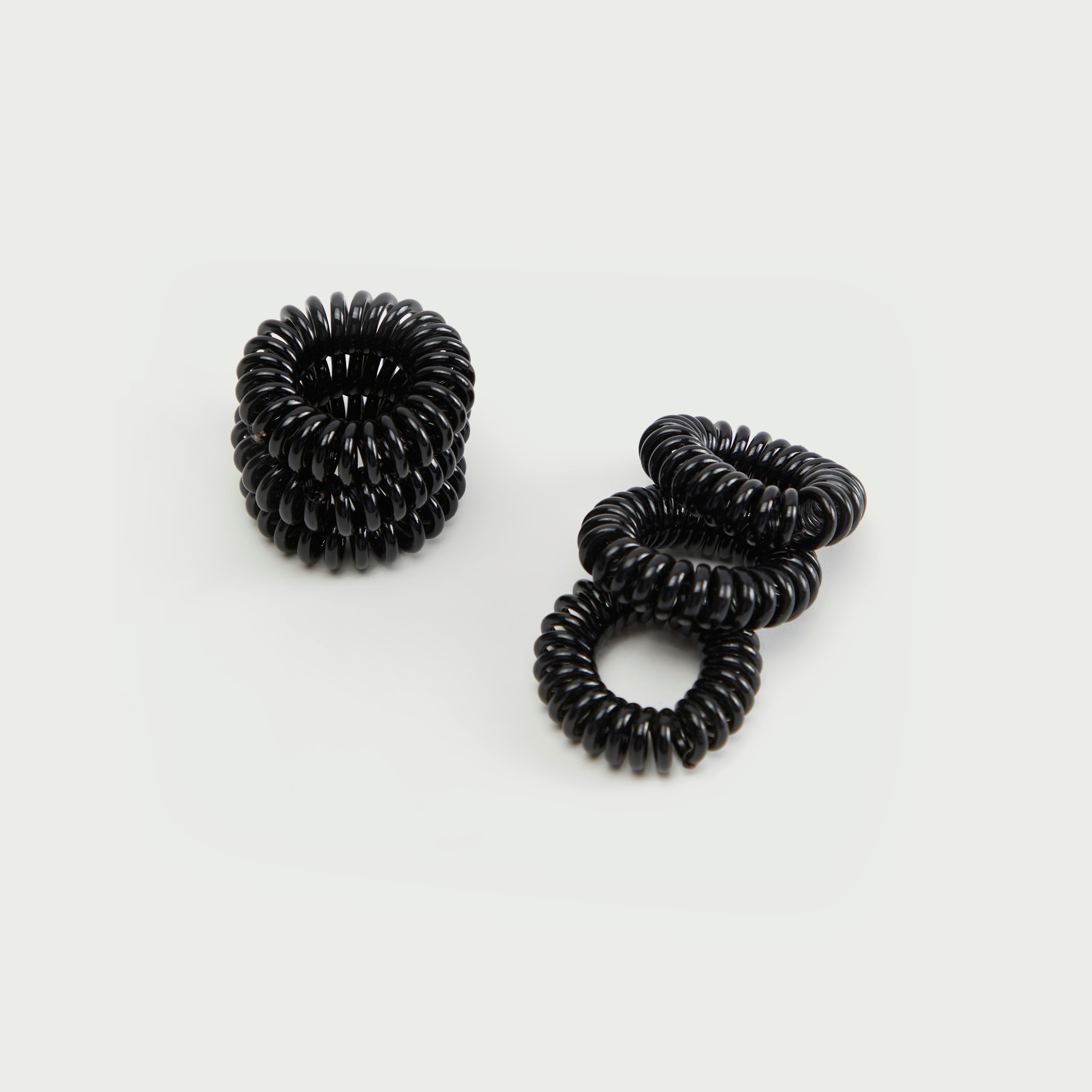 طقم ربطات شعر حلزونية 6 قطع مطاطية من جلوو-women-hairaccessories-scrunchies-image-2
