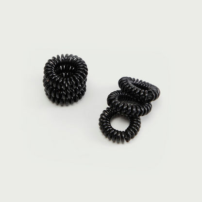 Set of 6 - Gloo Spiral Elasticated Hair Tie-Hair Accessories-image-1