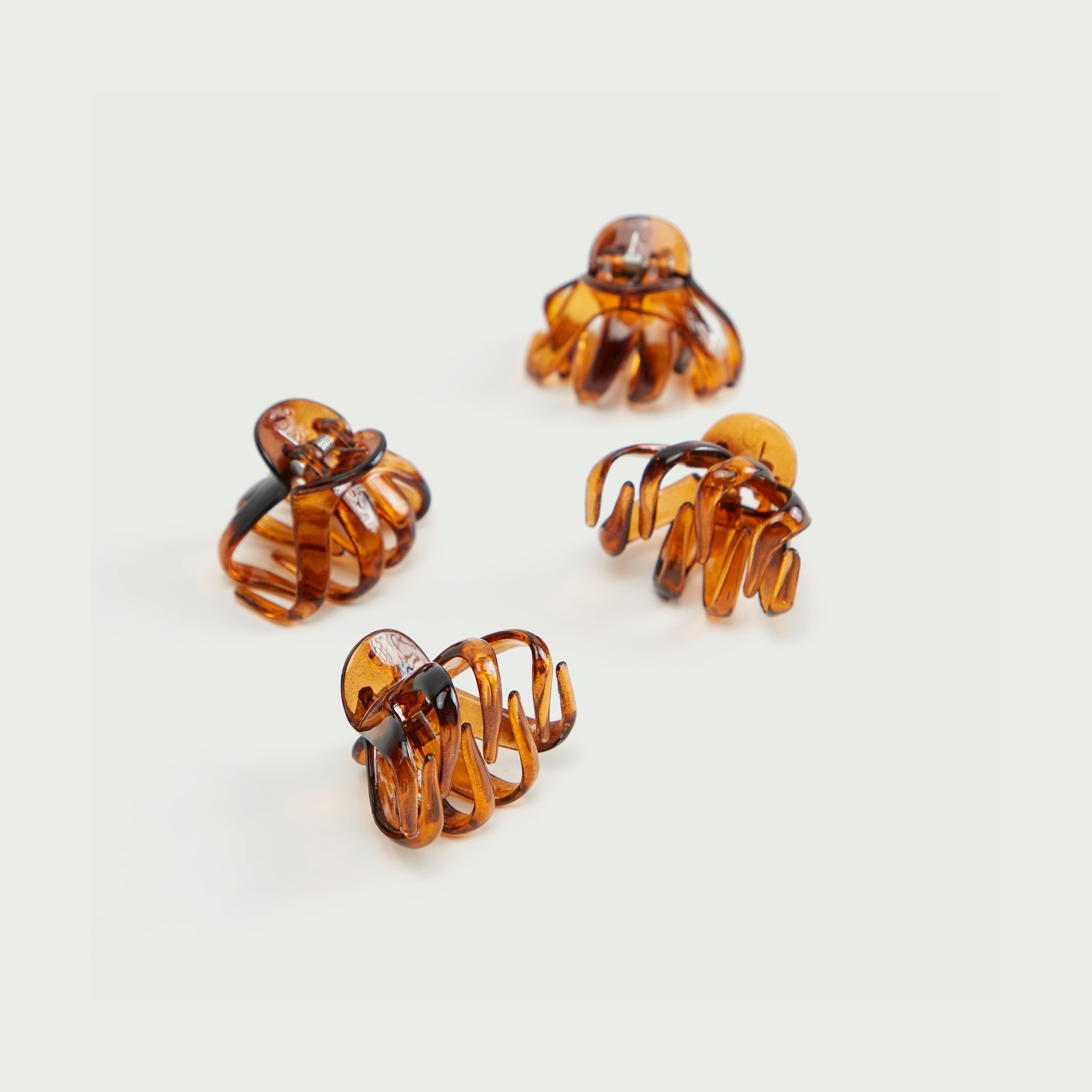 Set of 4 - Gloo Solid Hair Clamp-women-hairaccessories-clamps-image-1