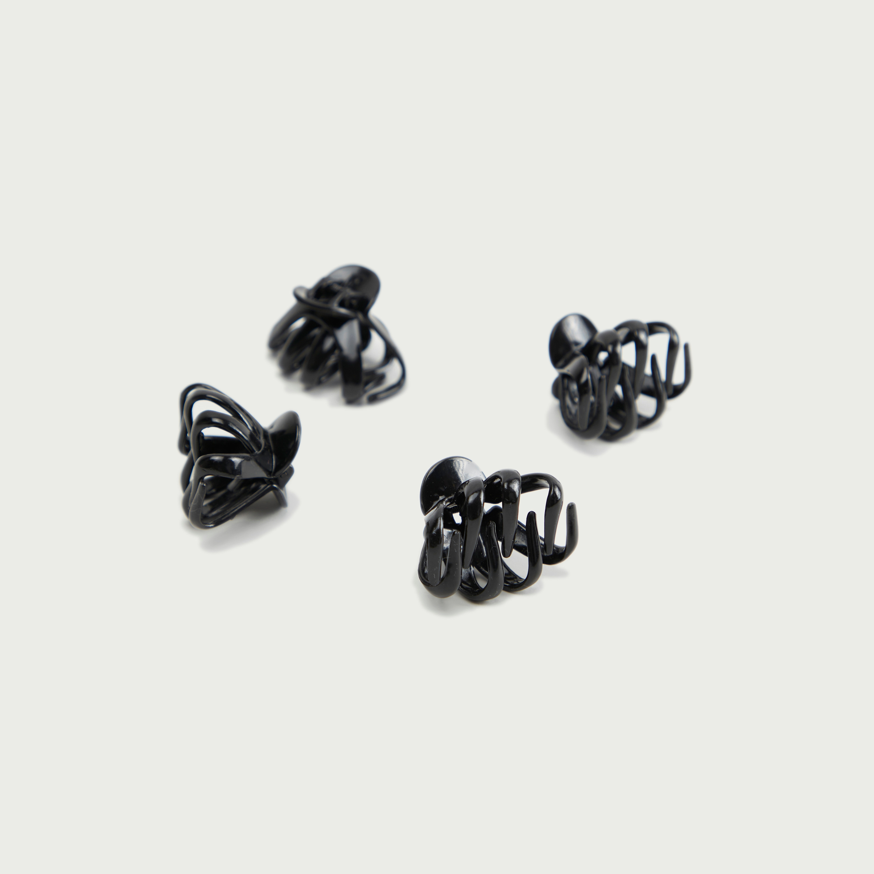 Set of 4 - Gloo Solid Hair Claw Clip-women-hairaccessories-clips-image-2