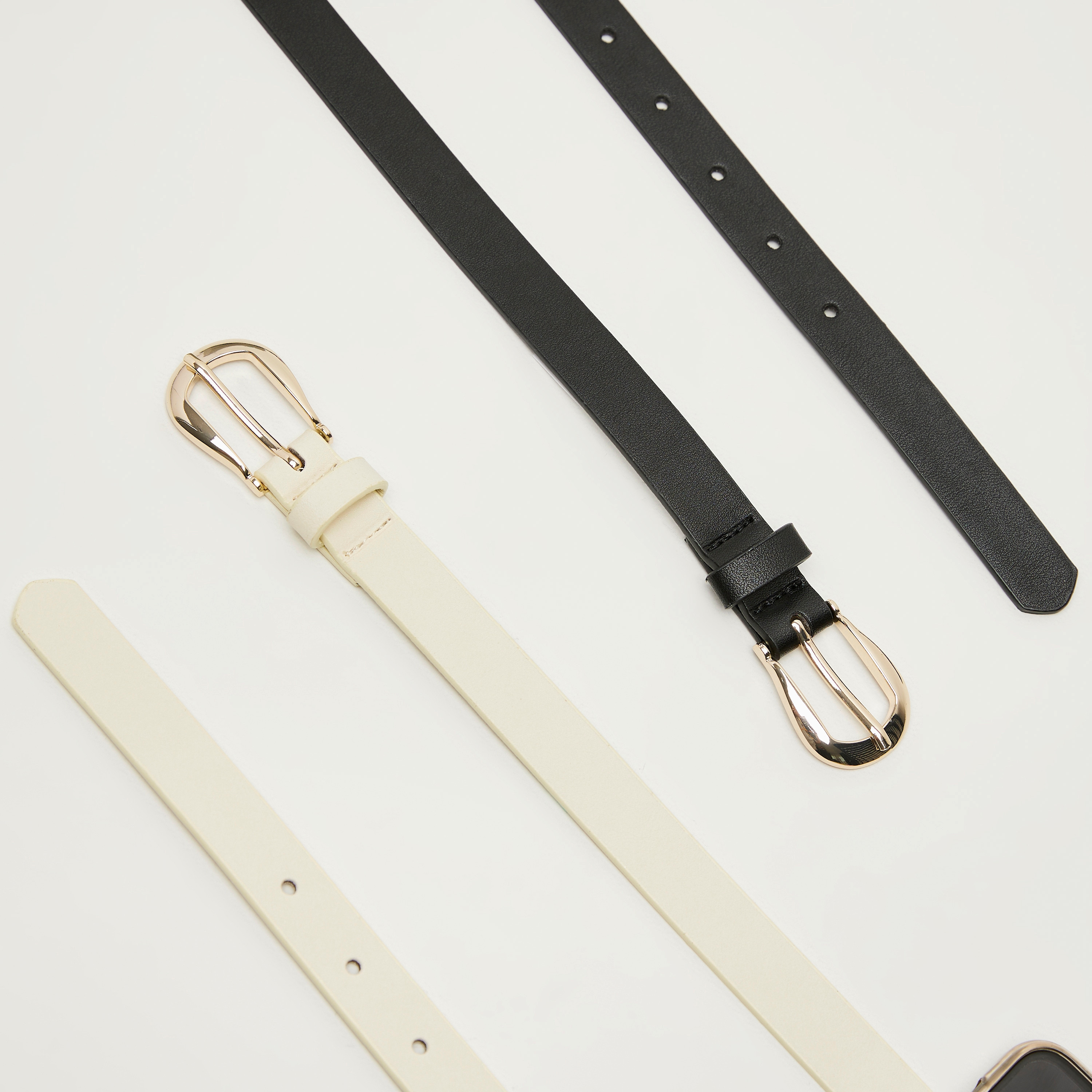 Set of 2 - Leather Belt with Pin Buckle Closure-women-clothingaccessories-belts-image-3