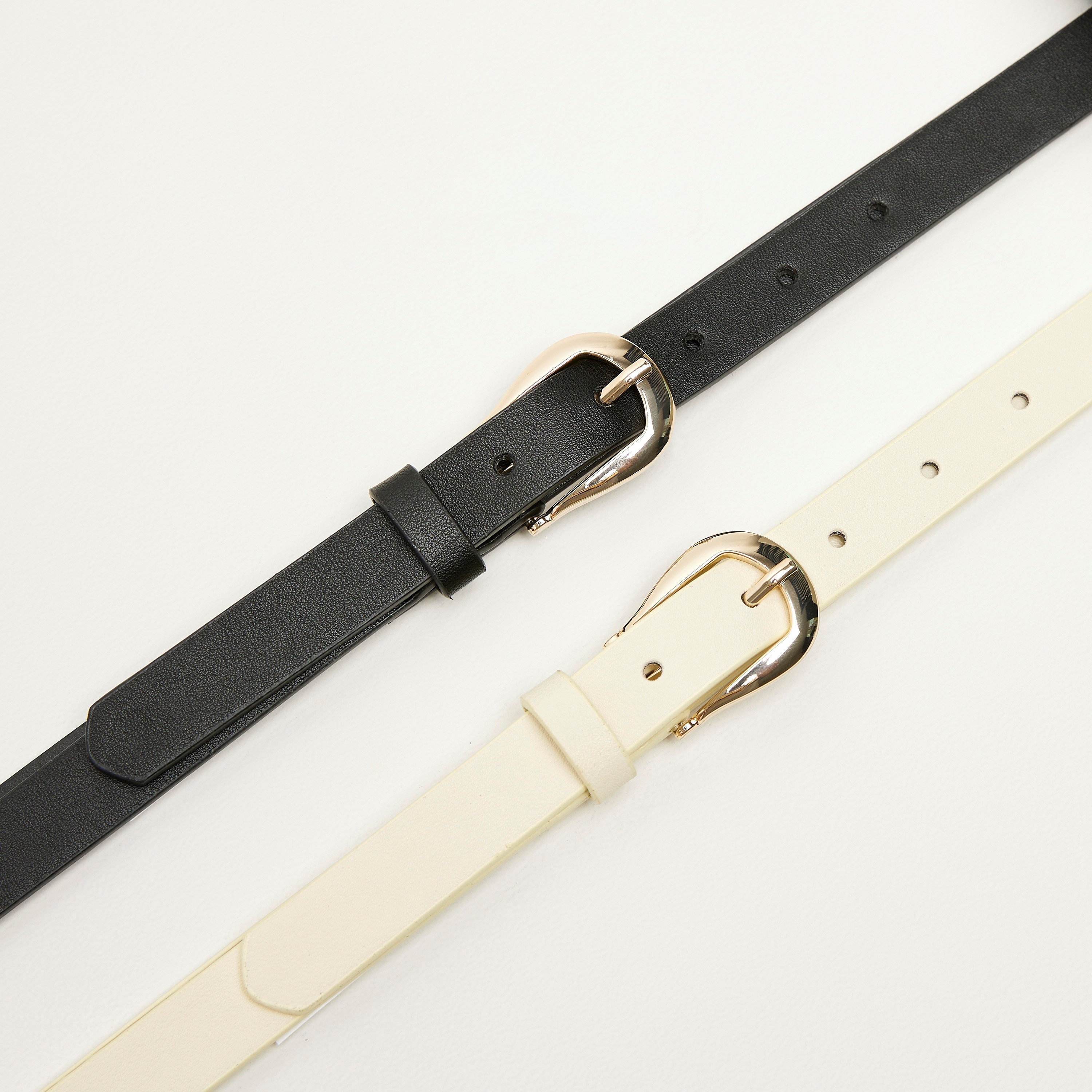 Set of 2 - Leather Belt with Pin Buckle Closure-women-clothingaccessories-belts-image-4
