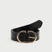 Animal Textured Belt with Pin Buckle-Belts-thumbnailMobile-0