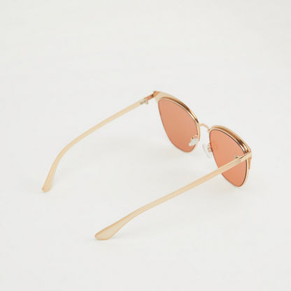 Full Rim Cateye Sunglasses with Nose Pads-Sunglasses-image-3