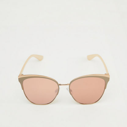 Full Rim Cateye Sunglasses with Nose Pads-Sunglasses-image-4