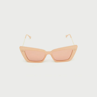 Full Rim Cat Eye Sunglasses with Nose Pads-Sunglasses-image-1