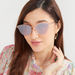 Tinted Lens Cat Eye Sunglasses with Nose Pads-Sunglasses-thumbnail-2