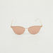 Tinted Lens Cat Eye Sunglasses with Nose Pads-Sunglasses-thumbnail-1
