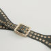 Eyelet Accented Waist Belt with Pin Buckle Closure-Belts-thumbnail-0