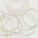 Set of 12 - Pearl Embellished Stretch Bracelets-Bangles & Bracelets-thumbnail-1