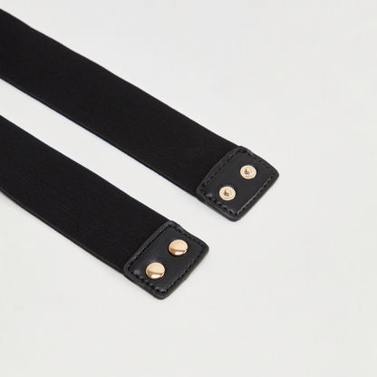 Chain Accented Waist Belt-Belts-image-2