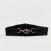 Solid Waist Belt with Toggle Clasp Closure-Belts-thumbnail-0