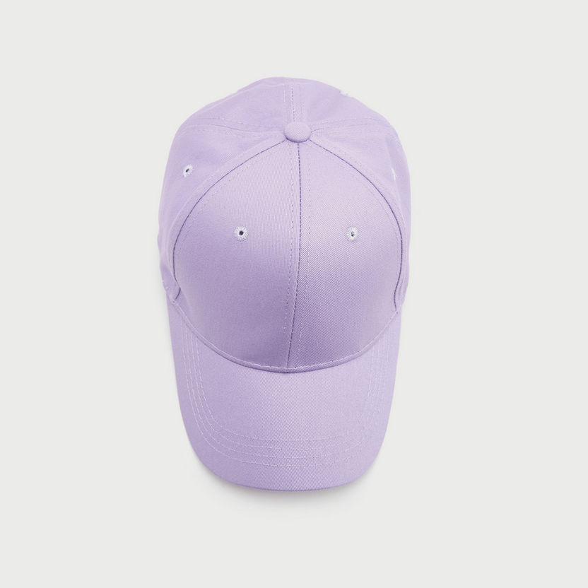 Solid Cap with Adjustable Strap-Caps & Hats-image-3