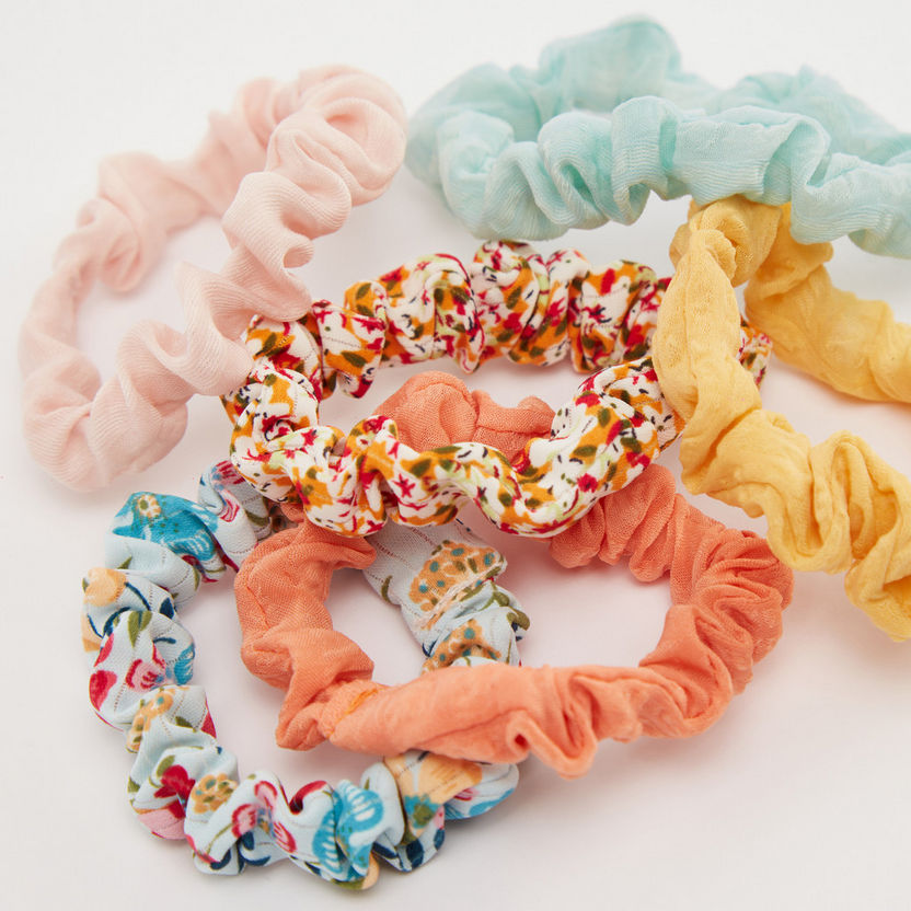 Set of 6 - Gloo Assorted Scrunchie-Hair Accessories-image-2