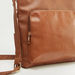 Textured Messenger Bag with Adjustable Strap-Bags-thumbnail-4