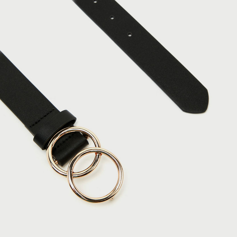 Solid Belt with Double Circle Snap Closure-Belts-image-4