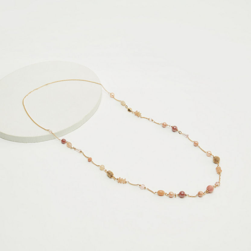Bead Embellished Necklace-Necklaces & Pendants-image-0