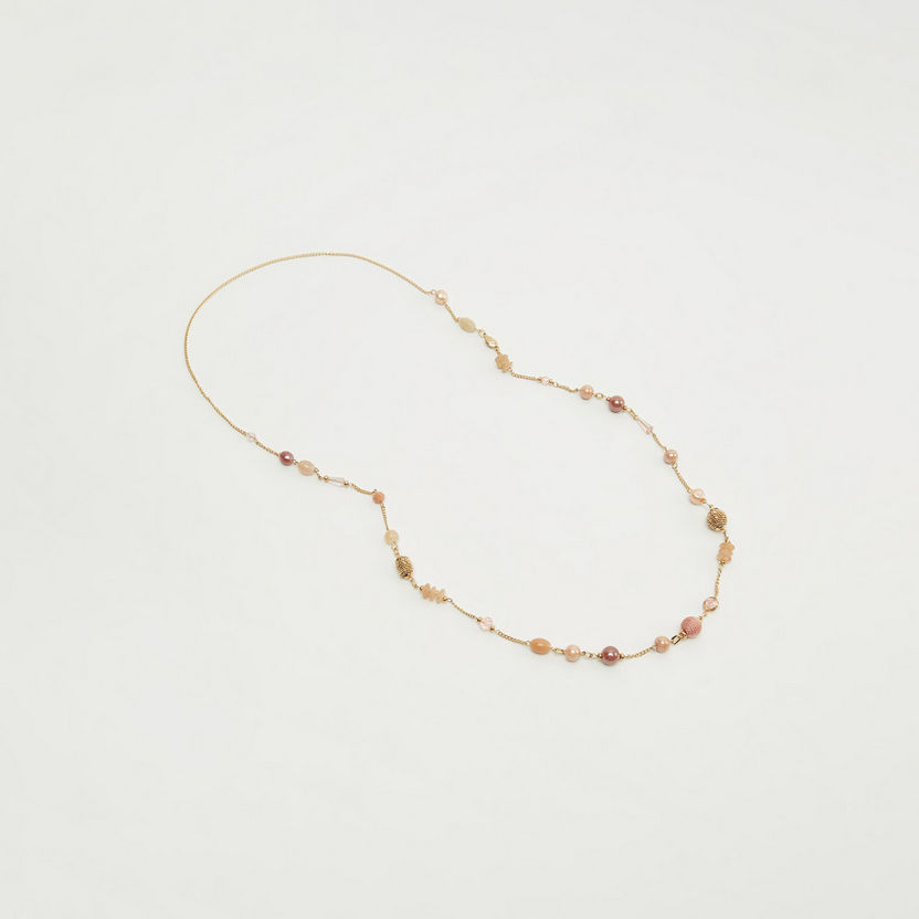 Bead Embellished Necklace-Necklaces & Pendants-image-1
