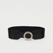 Solid Waist Belt with Pin Buckle Closure and Embellished Detail-Belts-thumbnailMobile-3