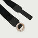 Solid Stretch Waist Belt with Pearl Embellished Buckle-Belts-thumbnail-4