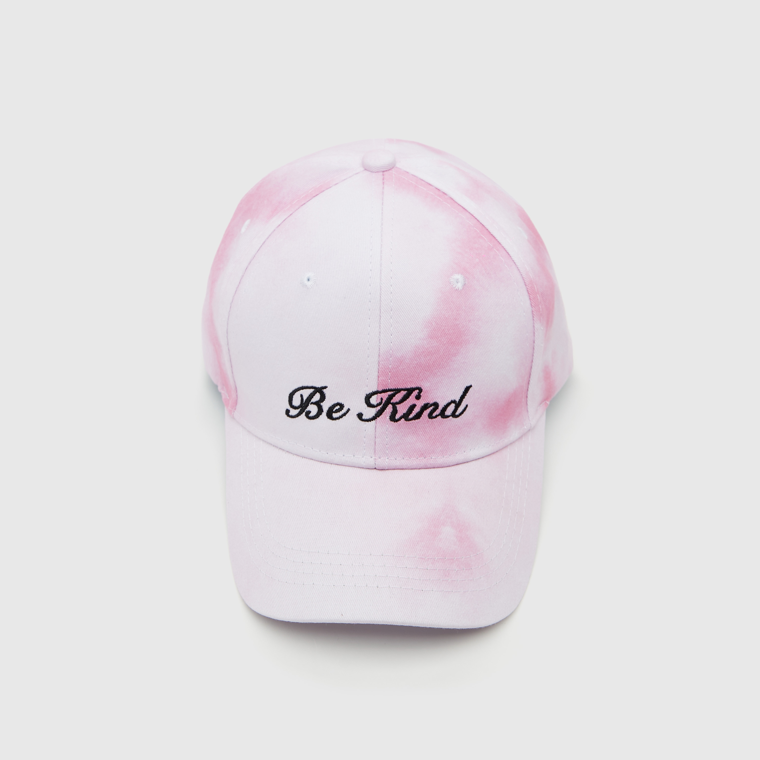 Embroidered Cap with Buckled Strap Closure-women-clothingaccessories-capsandhats-image-3