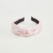 Pearl Embellished Headband with Knot Detail-Hair Accessories-thumbnailMobile-4